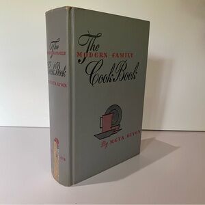 1953 The Modern Family cookbook by Meta Given